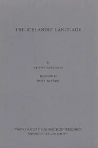 Icelandic Language - Stefan Karlsson - Libro in lingua inglese - Viking Society for Northern Research - Beperkte Voorraad