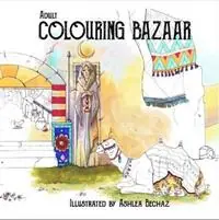 Dagaanbieding Adult Colouring Bazaar - Libro in lingua inglese - Clan Destine Press -