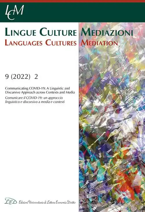 Lingue culture mediazioni (LCM Journal). Ediz. italiana e inglese (2022) vol. 9.2 Superprijs