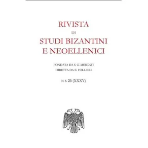 Rivista di studi bizantini e neoellenici (1988) vol. 25 Actieprijs