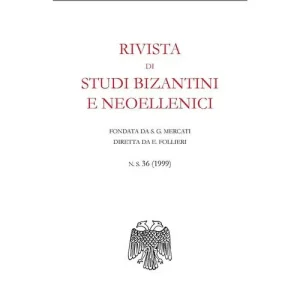 Meest Verkocht Rivista di studi bizantini e neoellenici. Ediz. anastatica (1999) vol. 36