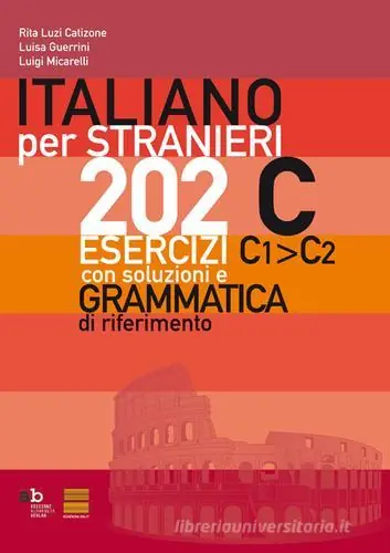 Italiano per stranieri. 202 esercizi C1-C2 con soluzioni e grammatica di riferimento Voordeelprijs