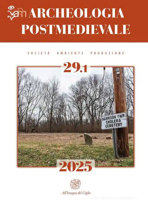 Uitverkoop Archeologia postmedievale (2025) vol. 29.1