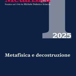 Uitverkoop Giornale di metafisica (2025) vol. 1