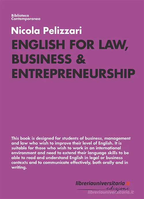 English for Law, Business & Entrepreneurship Gecertificeerd